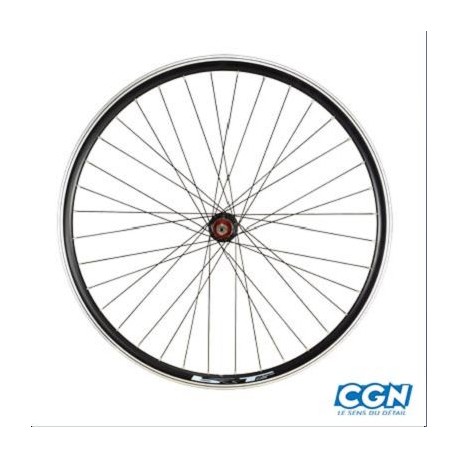 ROUE AR VTC 28P ALU NOIR K7 8 - 9VT RENORCEE