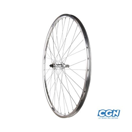 ROUE AVANT VTC 28" ALU A BLOCAGE