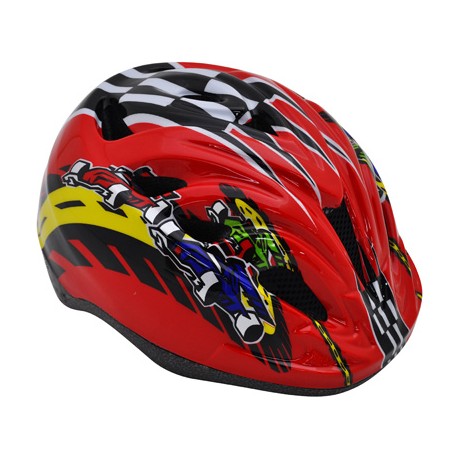 CASQUE ENFANT KTZ RACING ROUGE