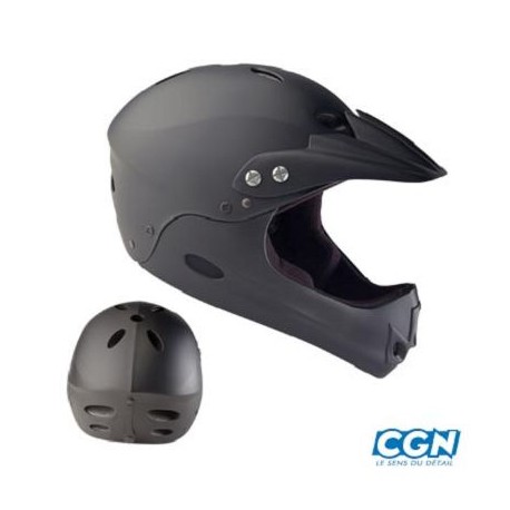 CASQUE BMX NOIR MAT - mbkleborgne