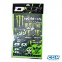 AUTOCOLLANTS MONSTER ENERGY 50X28