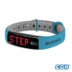 MONTRE/BRACELET TRACKER SIGMA ACTIVO BLEU