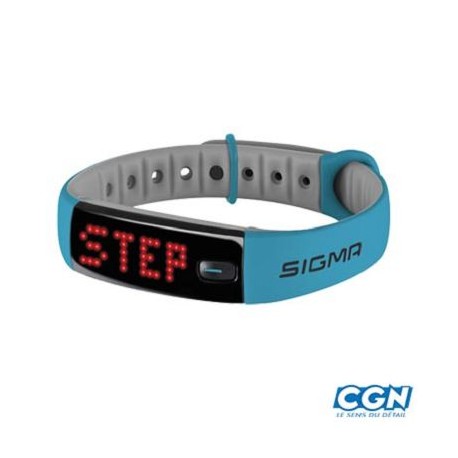 MONTRE/BRACELET TRACKER SIGMA ACTIVO BLEU