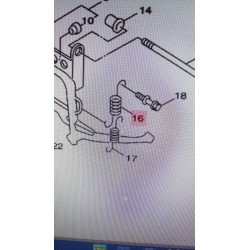 RESSORT BEQUILLE CENTRALE SUP. FLAMEX 125CC