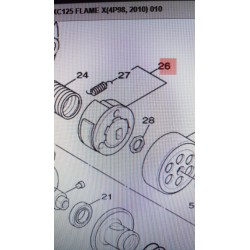 EMBRAYAGE FLAMEX 125CC