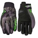 GANTS FIVE GLOBE NOIR-VERT