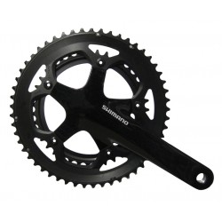 PEDALIER ROUTE SHIMANO FC R-550 DOUBLE PLATEAU