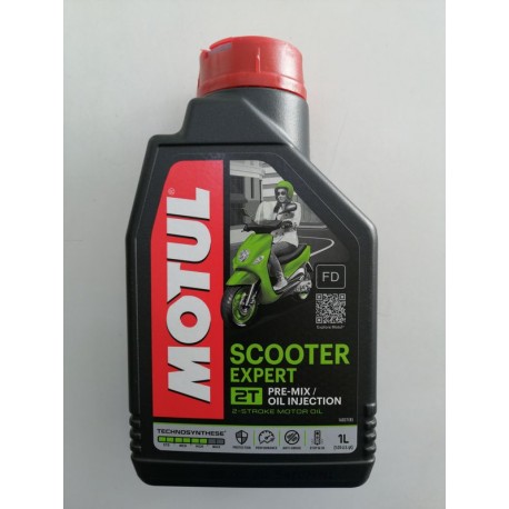 HUILE MOTUL 2T SEMI SYNTHESE 1L - mbkleborgne