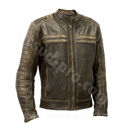 BLOUSON CUIR BUFFLE ARCHIVE