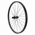 ROUE AR VTT 27.5 ALU NOIR DISQUE K7 AXE TRAVERSANT