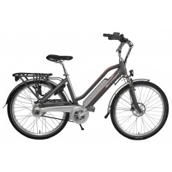 VELO ELECTRIQUE STARWAY TOURING 26" GRIS MAT