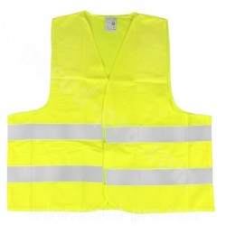 GILET DE SECURITE JAUNE FLUO ADULTE