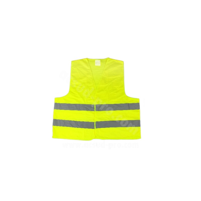 Gilet fluo et réfléchissant de sécurité taille enfants