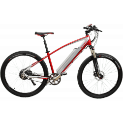 VELO ELECTRIQUE STARWAY EXPLORER 27,5 ROUGE EQUIPE