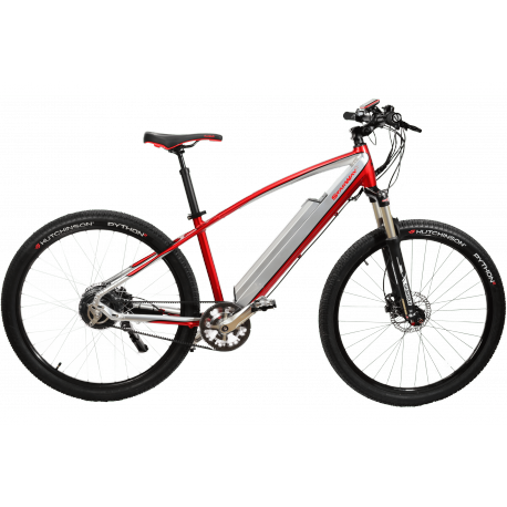 VELO ELECTRIQUE STARWAY EXPLORER 27,5 ROUGE EQUIPE