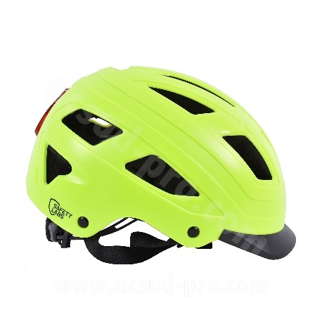 CASQUE VELO SAFETY LABS E-BAHN JAUNE TM