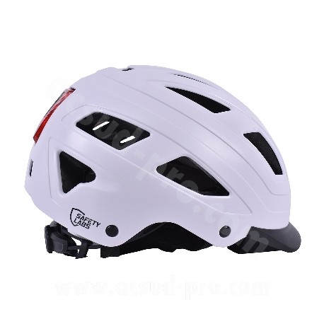 CASQUE VELO SAFETY LABS E-BAHN TM BLANC