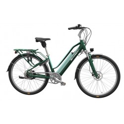 VELO ELECTRIQUE STARWAY GRAND TOURING VERT FEMME