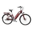 VELO ELECTRIQUE STARWAY GRAND TOURING ROUGE FEMME