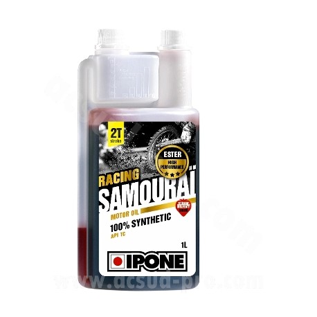 HUILE IPONE SAMOURAI 2T 100% SYNTHESE 1L