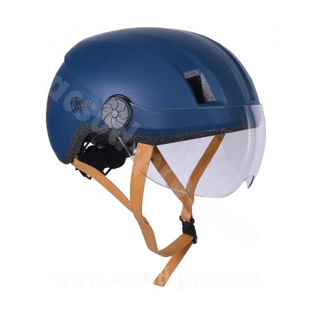 CASQUE VELO SAFETY LABS E-NROUTE BLEU TL