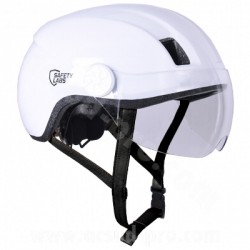 CASQUE VELO SAFETY LABS E-NROUTE BLANC TL