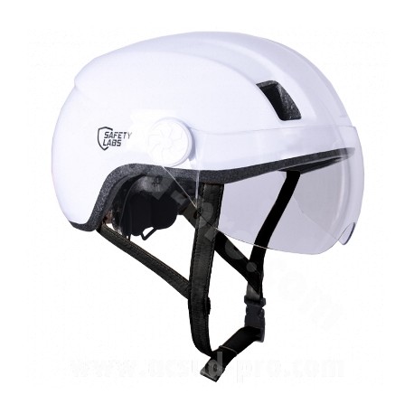 CASQUE VELO SAFETY LABS E-NROUTE BLANC TM