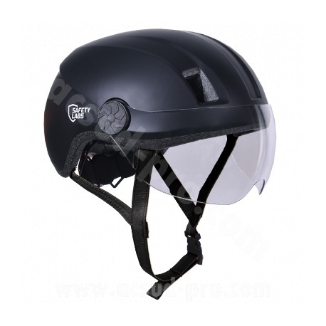 CASQUE VELO SAFETY LABS E-NROUTE NOIR TM