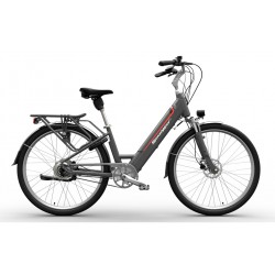 VELO ELECTRIQUE STARWAY GRAND TOURING GRIS CADRE BAS EM