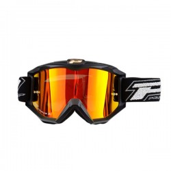 Lunettes moto-cross RC écran transparent, blanche, bleu, jaune, noir, rouge  ou verte