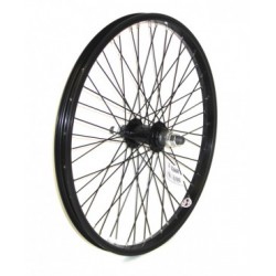 ROUE AVANT BMX ALU NOIR AXE14