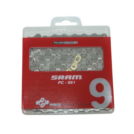 CHAINE SRAM 9 VITESSES PC 951