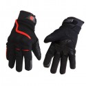 GANTS HIVER TRENDY GT220 LANZ NOIR-ROUGE