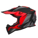 CASQUE CROSS NOX N633 FUSION NOIR - ROUGE