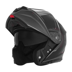 CASQUE MODULABLE NOX N968 TOMAK NOIR MAT ROSE