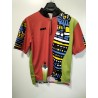 MAILLOT MBK MARRON/VERT TM