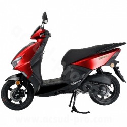 SCOOTER DIXON 12" V2 4T ROUGE