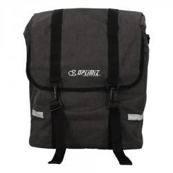 SACOCHE VELO PORTE BAGAGE OPTIMIZ GRIS FONCE - 17 LITRES