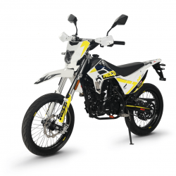 SUPERMOTARD NECO NC50 GRIS - JAUNE