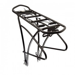 PORTE BAGAGE AR ALU NOIR 26 A 28"