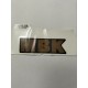 DECOR LOGO MBK BLANC