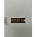 AUTOCOLLANT MBK PETIT CARENAGE MARRON 5CM