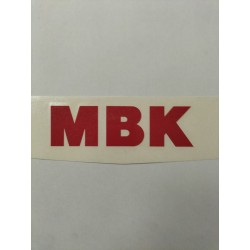 AUTOCOLLANT MBK ROUGE