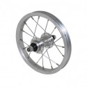 ROUE ARRIERE 12" ALU AXE PLEIN