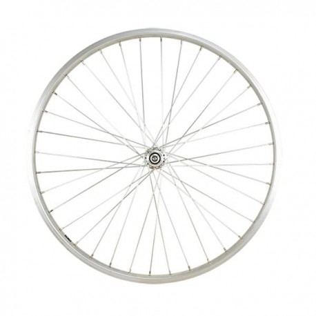 ROUE AVANT VTT 26P ALU AXE PLEIN