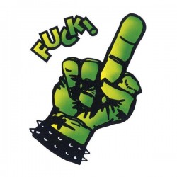 AUTOCOLLANTS FUCK 10X12