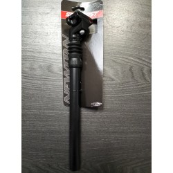 TIGE DE SELLE SUSPENDUE ALU NOIR 25.4