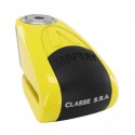 ANTIVOL BLOQUE DISQUE AUVRAY B-LOCK 10 ALARME DIAM 10mm JAUNE CLASSE SRA
