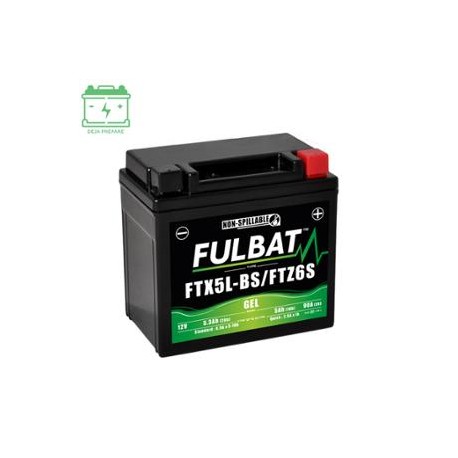 BATTERIE FULBAT FTX5L-BS GEL SANS ENTRETIEN