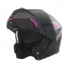 CASQUE MODULABLE NOX N968 ULTRA NOIR MAT ROSE
